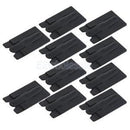 10Pcs 2in1 Silicone Cell Phone Adhesive Holder Credit Card Pouch Stand Black