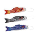 3pcs 40cm Koi Nobori Carp Wind Sock Streamer Kite Flag Hanging Wall Decor