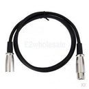 2x Microphone Lead / Mic Cable / XLR Patch Lead Balanced Male to Female Plug