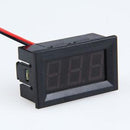 0.56" LCD DC 3.2-30V Red LED Panel Meter Digital Volt Voltmeter with Two-wire