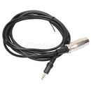 3.5mm TRS Auxiliary AUX Headphone Audio Jack Plug to XLR Adapter Cable 10FT