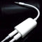 3.5mm AUX Audio Mic Splitter Cable Earphone Headphone Adapter 1 Male To 2 Female
