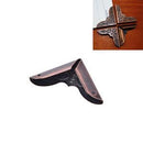 12Pcs Gift Book Scrapbooking Albums Folders Corner Protectors Bronze Tone NT