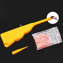Red Worms Bait Bander Tool with Bands Coarse Pellet Fishing Terminal Tackles sp