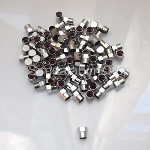100pcs Tire Stem Valve Cap Set Universal For Cars Motorcycles Bikes