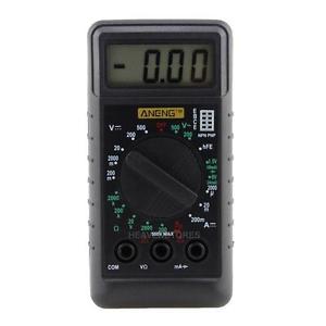 Mini DMM LCD AC DC Digital Voltmeter Ammeter OHM Multimeter Volt Tester w/Buzzer