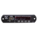 12V MP3 WMA Decoder Plate Audio Module USB TF with Digital Display