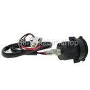 5V 3.1A Dual USB Charger Sockets W/ White LED for DC 12V 24V Car Motorcycle