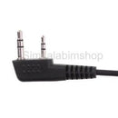 2x G Shape Ear-Hook Earpiece Earhook Earphone Mic for Baofeng Walkie Talkie