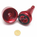Washable Engine Inline Fuel Filter Universal Fits 6mm Pipes Line Red