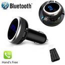 Bluetooth Car Kit MP3 Player FM Transmitter Wireless Radio Adapter USB Charger