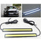 2pcs 17cm 12V White LED COB Car Auto DRL Driving Daytime Running Lamp Fog Light
