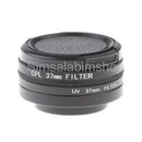 3in1 37mm Circle UV+CPL Filter with Snap-On Lens Cover For Xiaoyi Yi II 4K