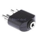 10xDual 2-RCA Male to 3.5mm Female Stereo Audio Converter Adapter RCA
