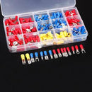 280pcs Assorted Insulated Electrical Wire Terminals Crimp Spade Connectors Set