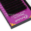 Fiber Black Eyelash Extension D Curl 0.15 Individual Semi Permanent 13mm
