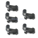 5x J-Hook Buckle Adapter Holder Body Harness Helmet Chest Strap For GoPro