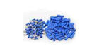 Hot 100 Pcs Metal Assorted Electrical Wire Terminal Spade Connectors Male Female
