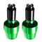 7/8" 22mm Universal Scooter Handle Bar End Plug Grip Ends Caps Green