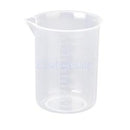 10pcs 150ml 250ml Graduated Beaker Transparent Measuring Mug Plastic Set