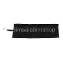 Black PVC Rock Climbing Mountaineering Exploring Rope Protector Sleeve Cover