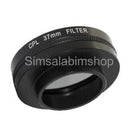Optical Glass Split Polarizing Filter CPL Lens for GoPro Hero 37mm Camera