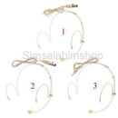 Professional Ear Hook Wired Headworn Condenser Microphone 3Pin Skin Color