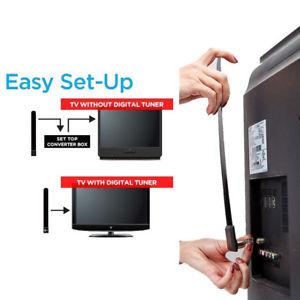 Clear TV Key HDTV FREE TV Digital Indoor Antenna 1080p Ditch Cable As Seen on TV