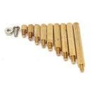 270Pcs M2 3-25mm Male to Female Brass PCB Standoff Screw Nut Assortment Kit Set