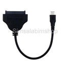 USB 3.0 to SATA 22Pin Converter 2.5'' Hard Drive Adapter Cable For Macbook