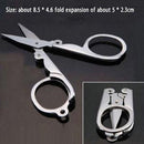 Stainless Steel Handy Folding Pocket Travel Small Cutter Crafts Sewing Scissors