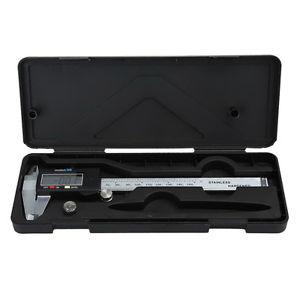 6" Inch/150mm LCD Digital Stainless Steel Electronic Vernier Caliper Micrometer