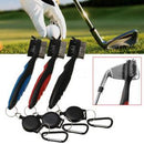 Golf Club Cleaning Brush & Groove Cleaner With Retractable Reel
