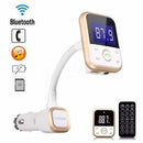 Car Kit Handsfree Wireless Bluetooth FM Transmitter LCD MP3 Player USB Charger