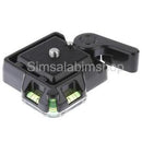 Camera Tripod Quick Release Plate Clamp Adapter w/ Double Insurance Button