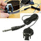Piezo Clip On Microphone Pickup for Acoustic Guitar Violin Mandolin Ukulele NEW