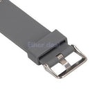 Replacement Silicone Strap bracelet WatchBand for Garmin Fenix Chronos Gray