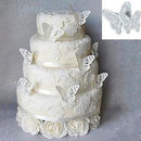 2Pcs/Set Butterfly Cake Fondant Sugarcraft Mould Cookie Plunger Cutter Mold Tool
