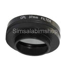Optical Glass Split Polarizing Filter CPL Lens for GoPro Hero 37mm Camera