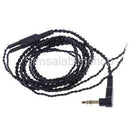 3.5mm Earphone Audio Cable Connector Repair Replacement Headphone Braid Line