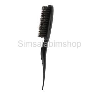 Hairdressing Barber Hairstylist Styling Teasing Nylon Bristle Brush Comb