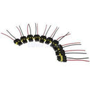 10pcs 9005 9006 Adapter Wiring Harness Sockets Wire For Headlights Fog Light