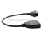 Car Error Fixing 12 Pin To 16 Pin OBD2 OBDII Scanner Cable Adapter For GM