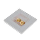 2pcs 2+4 Binding Post Banana Plug Speaker Audio Surround Wall Face Plate
