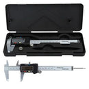 6" Inch/150mm LCD Digital Stainless Steel Electronic Vernier Caliper Micrometer