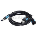 Dual USB 3.0 A Male to Micro B Y Power Data Cable Mobile Hard Disk HDD Cord
