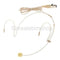 Professional Ear Hook Wired Headworn Condenser Microphone 3Pin Skin Color