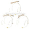 Professional Ear Hook Wired Headworn Condenser Microphone 3Pin Skin Color