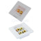 2pcs Speaker Wall Face Plate with 2+4 Golden Binding Posts Banana Plug