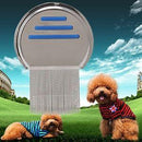 Stainless Steel Hair Lice Comb Brushes Nit Free Terminator Fine Egg Dust Removal